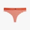Tommy Logo Stretch Cotton Thong