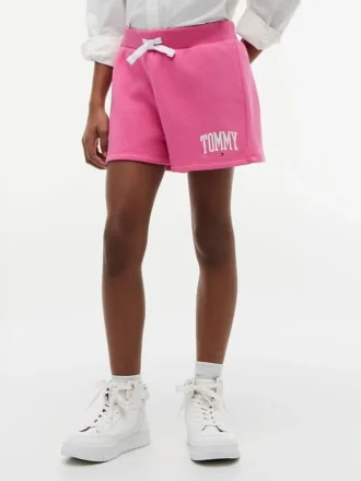 Tommy Logo-sweatshorts for barn