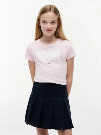 Tommy-logo-T-skjorte for barn