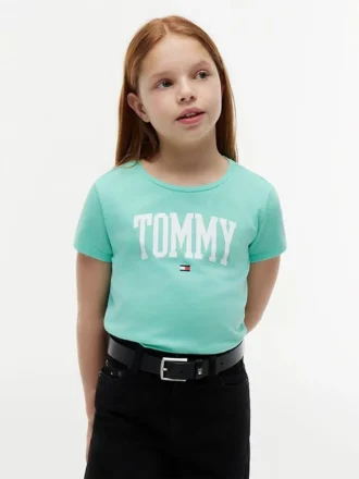Tommy-logo-T-skjorte for barn