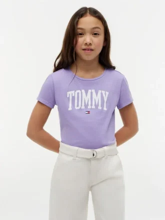 Tommy-logo-T-skjorte for barn