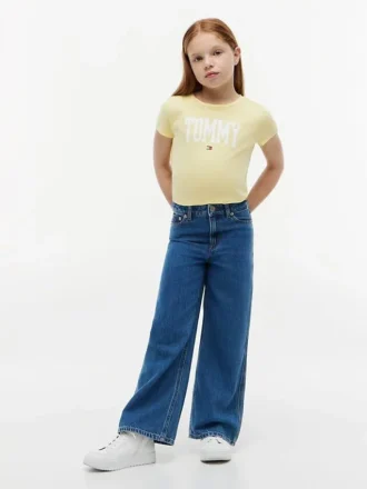 Tommy-logo-T-skjorte for barn