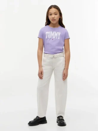 Tommy-logo-T-skjorte for barn