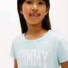 Tommy-logo-T-skjorte for barn