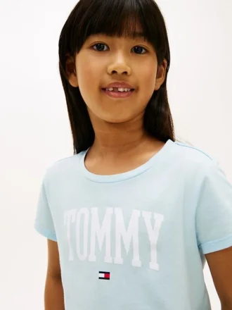 Tommy-logo-T-skjorte for barn