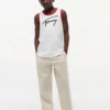 Tommy-logo-tanktop med skrift for barn