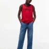 Tommy-logo-tanktop med skrift for barn