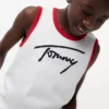 Tommy-logo-tanktop med skrift for barn