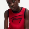 Tommy-logo-tanktop med skrift for barn