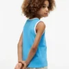 Tommy-logo-tanktop med skrift for barn