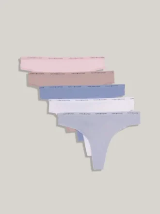 Tommy Logo Thong 5-pakning