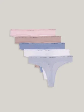 Tommy Logo Thong 5-pakning