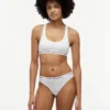 Tommy Logo Uforet bralette