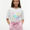 Tommy Puff Print T-skjorte for barn