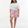 Tommy Puff Print T-skjorte for barn