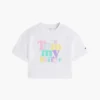 Tommy Puff Print T-skjorte for barn