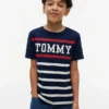 Tommy Stripe T-skjorte for barn
