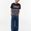 Tommy Stripe T-skjorte for barn