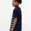 Tommy Stripe T-skjorte for barn