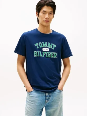 Tommy Varsity Logo T-skjorte