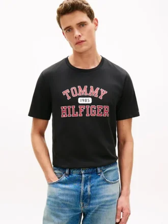 Tommy Varsity Logo T-skjorte