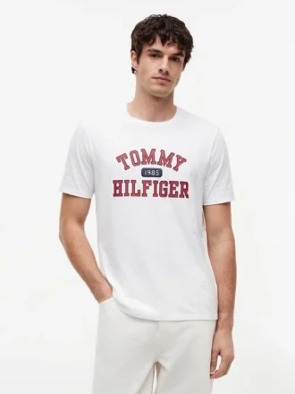 Tommy Varsity Logo T-skjorte