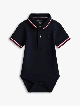 Tommy Wicking Polo-body til babyer