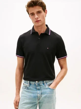 Tommy Wicking Polo i normal passform
