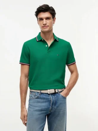 Tommy Wicking Polo i normal passform