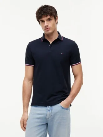Tommy Wicking Polo i normal passform