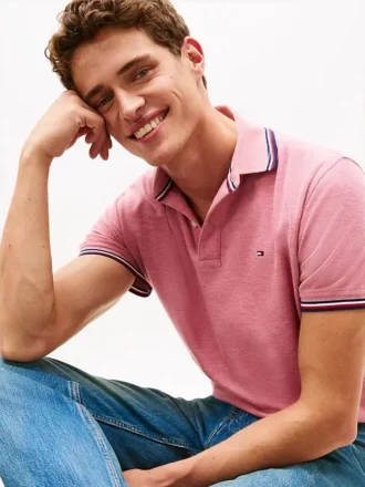 Tommy Wicking Polo i normal passform