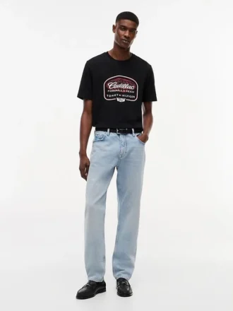 Tommy x Cadillac F1® Team Globe T-skjorte