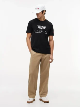 Tommy x Cadillac F1® Team Logo T-skjorte