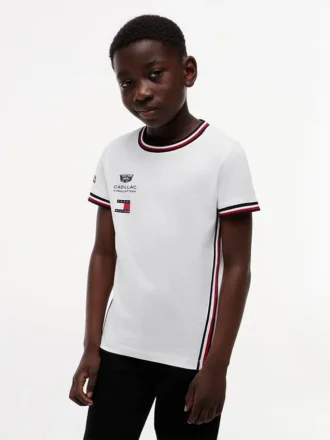 Tommy x Cadillac F1® Team Replica T-skjorte for barn