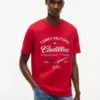 Tommy x Cadillac F1® Team Retro Chevron T-skjorte