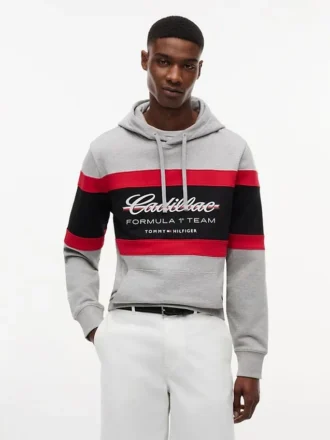 Tommy x Cadillac F1® Team Script-hettegenser