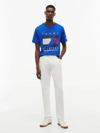 Tommy x US SailGP Team grafisk T-skjorte