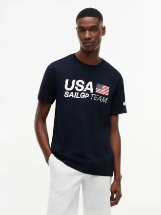 Tommy x US SailGP Team Logo T-skjorte