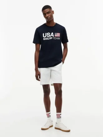 Tommy x US SailGP Team Logo T-skjorte