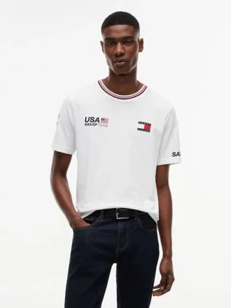 Tommy x US SailGP Team Replica T-skjorte