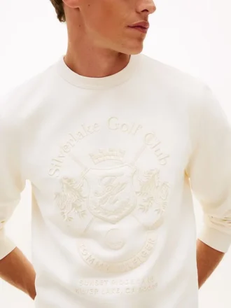 Tonal Club Logo Intechno Knit Sweatshirt Tonal Club Logo Intechno Knit Sweatshirt