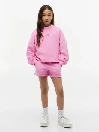 Tonal Flag-sweatshorts for barn
