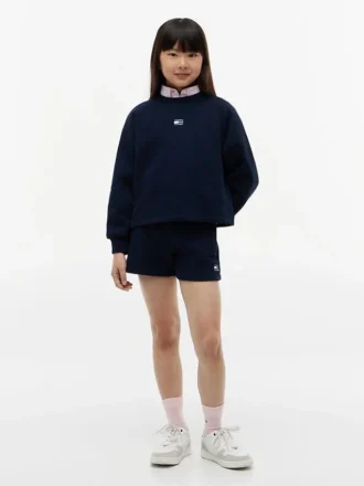 Tonal Flag-sweatshorts for barn