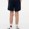 Tonal flagglogo-sweatshorts for barn
