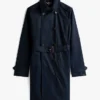 Trenchcoat med dobbeltspent belte