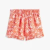 Tropisk print-shorts med volanger for barn