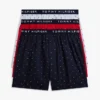 Trykte vevde boxershorts, 3-pak