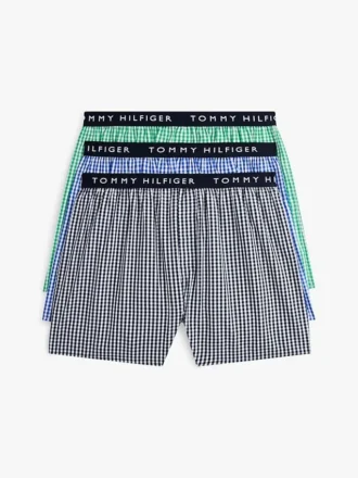 Trykte vevde boxershorts, 3-pak