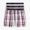 Trykte vevde boxershorts, 3-pak