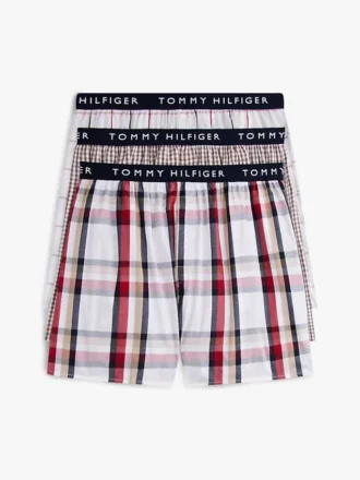 Trykte vevde boxershorts, 3-pak